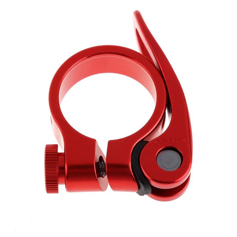 31.8mm MTB Bike Cycling Saddle Seat Post Clamp Quick Release QR Style New 