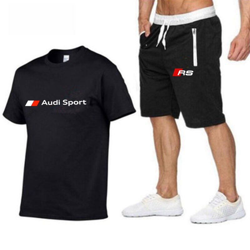 Compra Chándal De Verano Hombres Ropa Deportiva Camisetas De Manga Corta +  Conjuntos De Dos Piezas Trajes Deportivos Casuales Ropa De Marca Nuevo 2021  Barato | Entrega Rápida Y Calidad | Es.Dhgate
