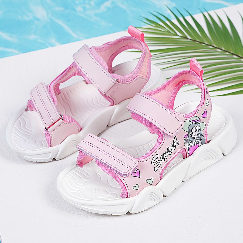 Compre 2021 Zapatos Para Niños Sandalias De Verano Niñas Princesa Hermosa  Flor Zapatos Niños Planos Sandalias Bebé Niña Gladiador Ligero Zapatos A 17,81  € Del Indusrain | Es.Dhgate.Com