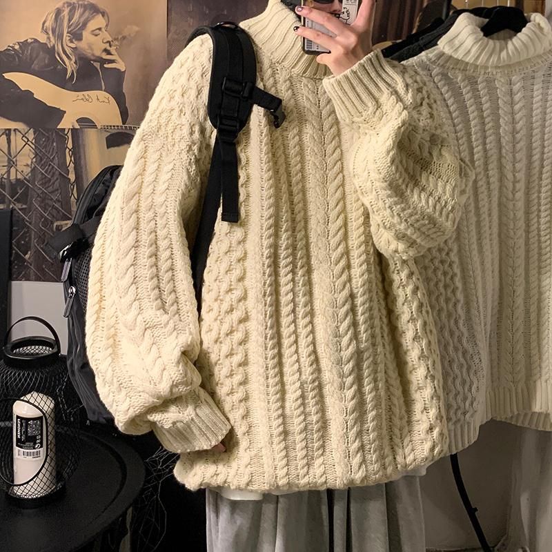 loose turtleneck sweater mens