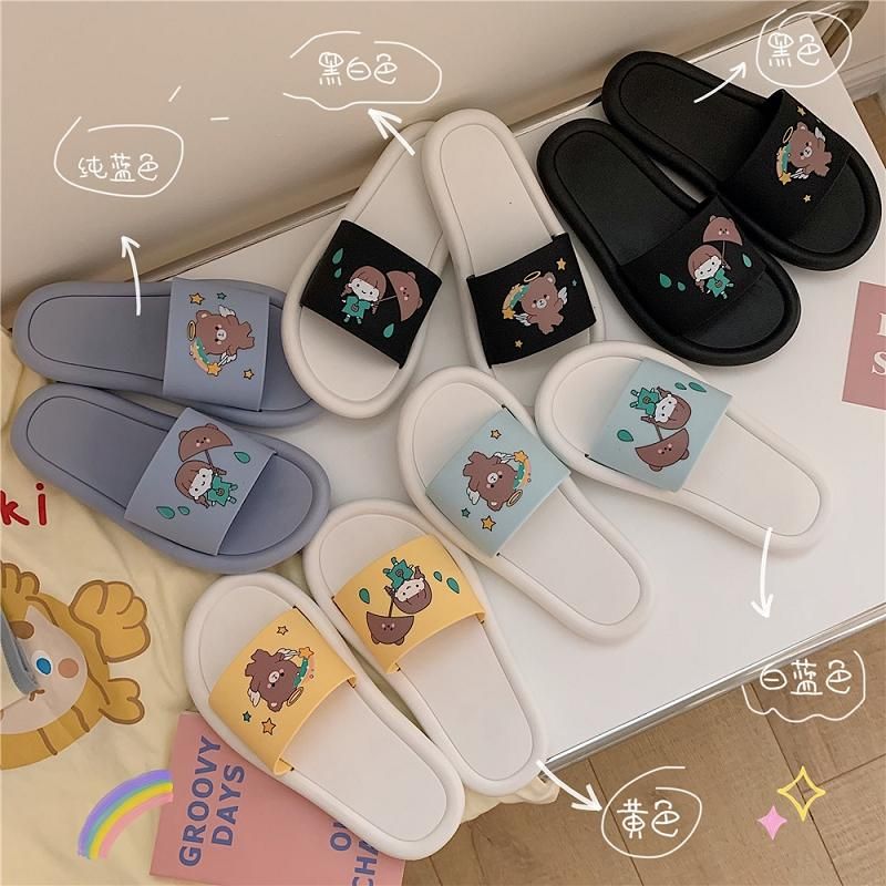 Slippers Summer Slides Cartoon Women Cute Animal Dog Sheep Home Slip On Slide Sandals Shoes Bothe Slippers Summer Slides Cartoon Women Cute Animal Dog Sheep Home Slip On Slide Sandals Shoes Bothe