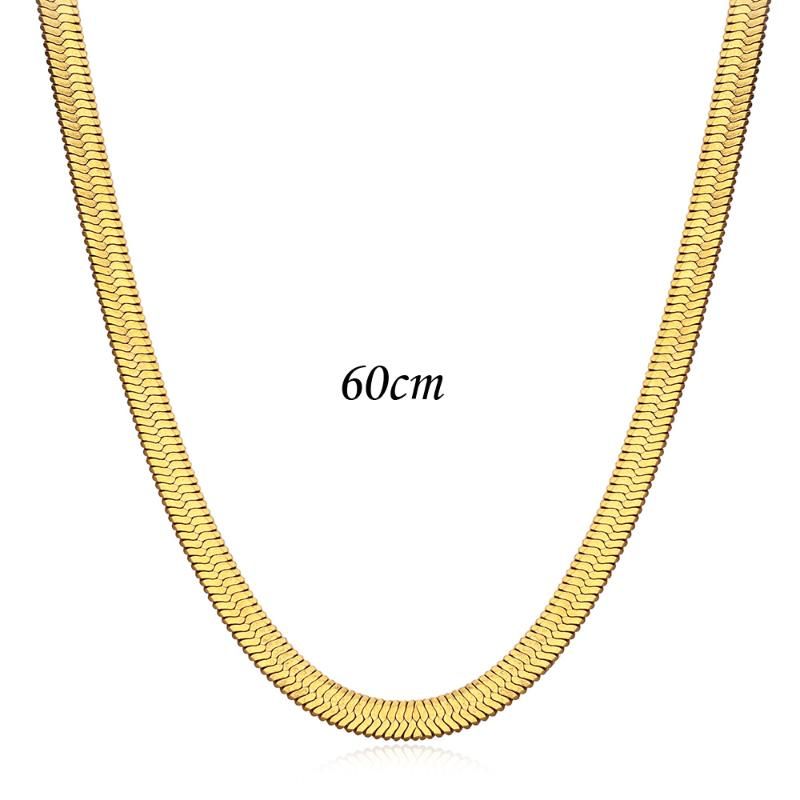 Collier or 60cm