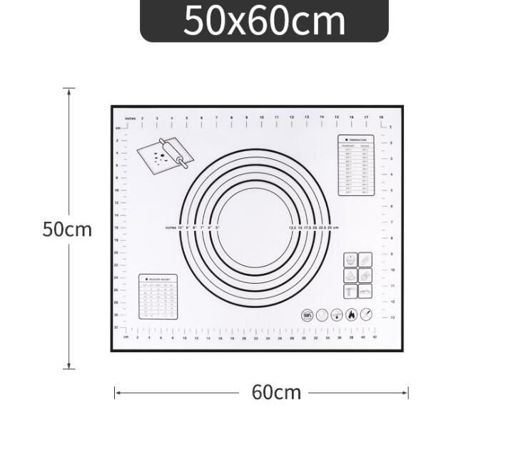 50 * 60cm zwart 0,4 mm