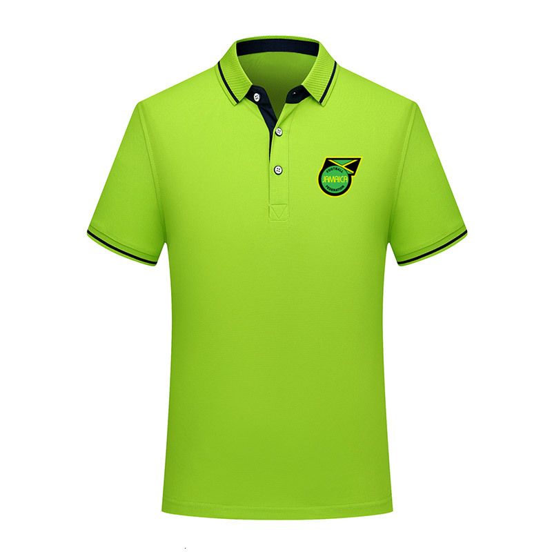 2021 Jamaica National Team Soccer Polo Shirt Voetbal Korte Mouw Polos Sport Training Polos Voetbal T Shirt Jersey Heren Polos Van Ling589, 25,86 € |DHgate