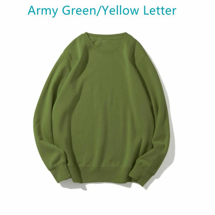 군대 녹색 /노란색 편지
