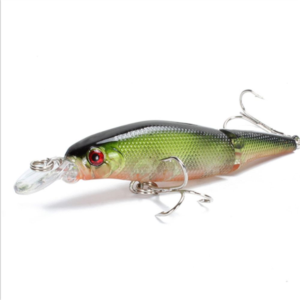 1PCS Wobblers Pike Fishing Lures Multi Jointed Sections Hard Bait 85mm/7.4g Artificial Bait Minnow Crankbait Fishing Tackle Lure