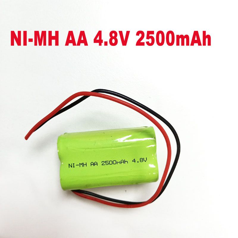 AA 4.8V 2500mAh.