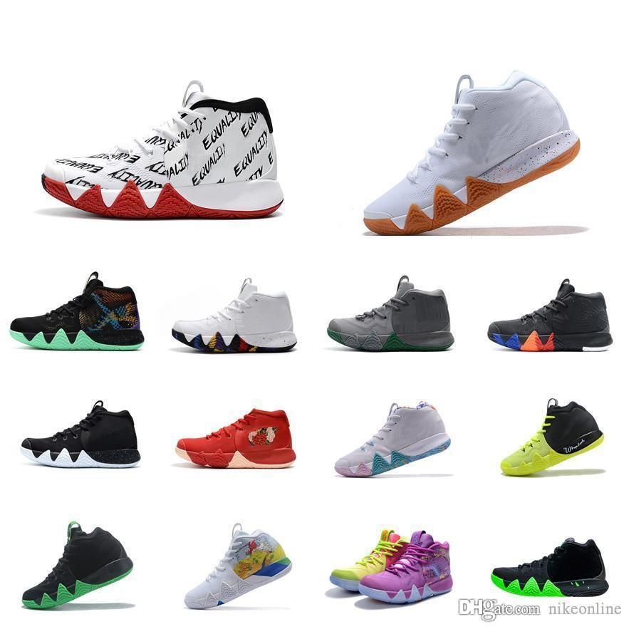 Compre Hombres Kyrie Irving 4 Zapatos Lo Que Los Kyries 4s Iv Zapatillas De  Deporte Bhm Pascua Halloween Verde Negro Blanco Mamba Cny Floral Tenis Rojo  Con Caja A 28,39 € Del