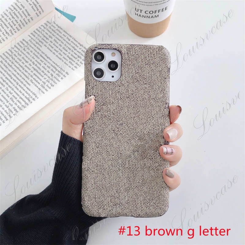 #13 brown g letter