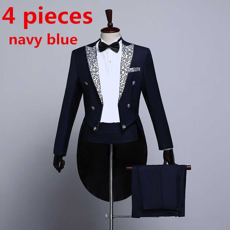 4 stuks Set NavyBlue