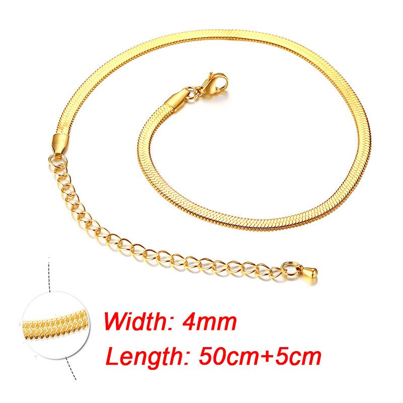 Guld 4mm 50cm