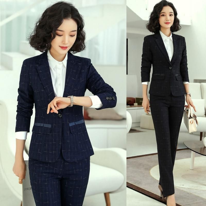 Mujer Esprit Blazer Elástico Con Brillo Sutil Navy | Blazers Y Trajes ⋆  Isabel Alcantud