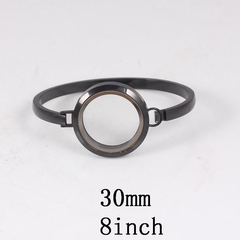 30mm black 8 inch