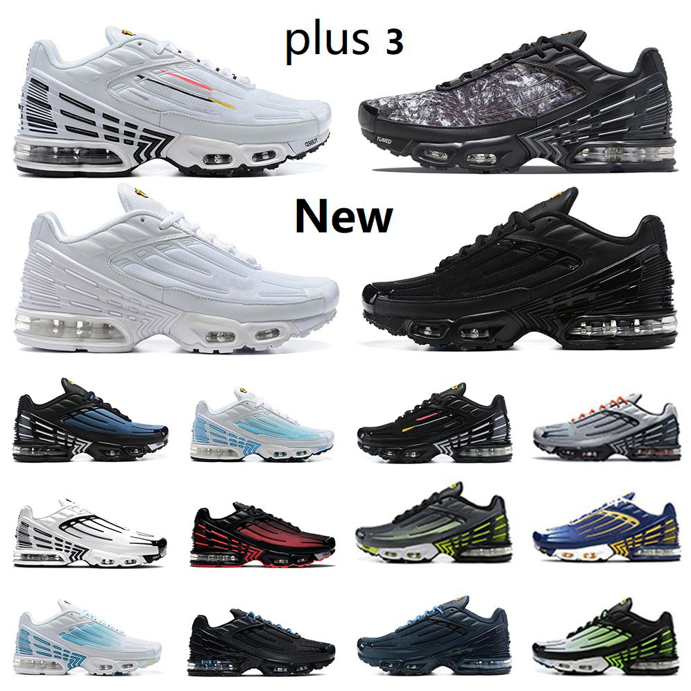 TN Plus 3 Running Shoes Topography Pack Triple White Black Hyper Og Classic  Neon Men Women Trainers Sports Sneakers Multi Swooshes Laser Blue Parachute  From Uunshine, $30.49 | DHgate.Com