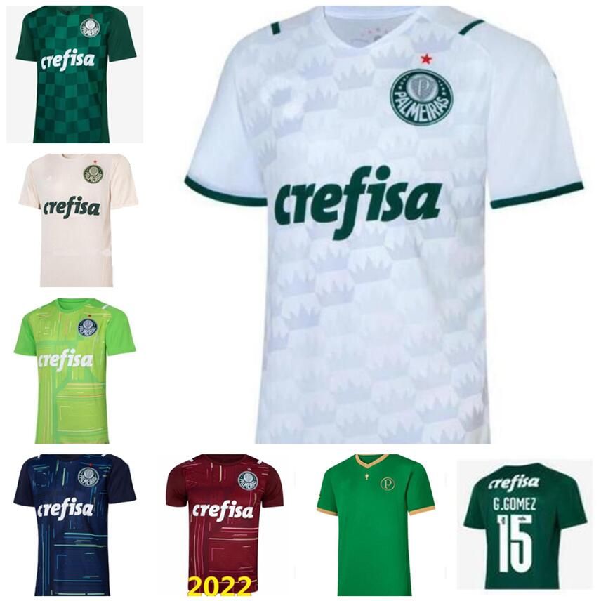 21 22 Palmeiras 축구 유니폼 Dudu G.jesus Alecsandro Palmeiras 축구 셔츠 세트 Allione Cleiton 2021 남자 유니폼
