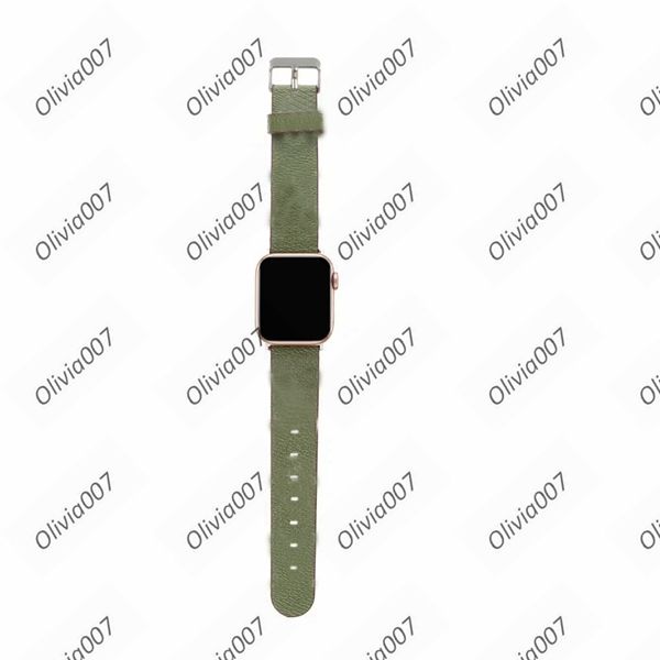 42/44mm-L green color+white letter