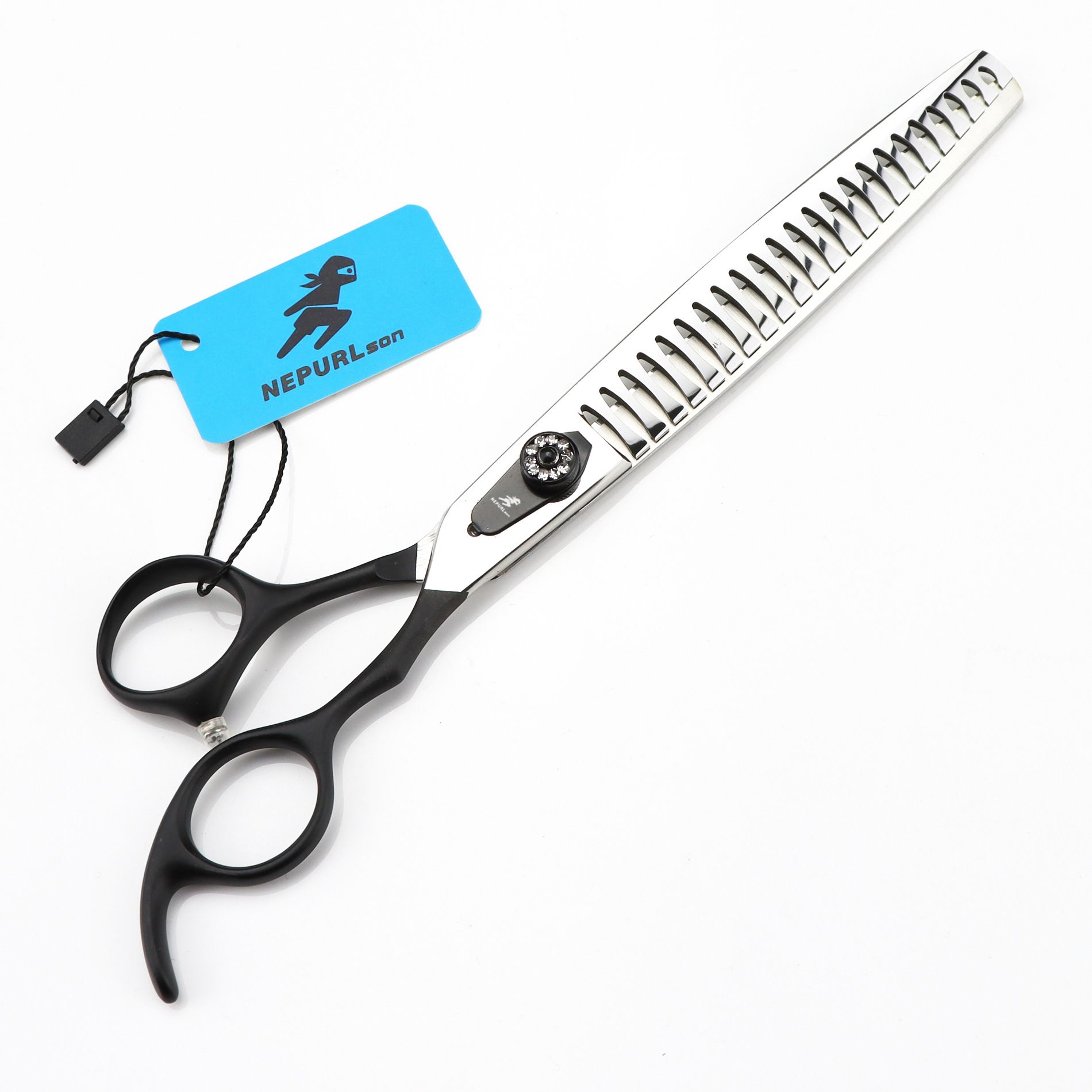 black handle scissors