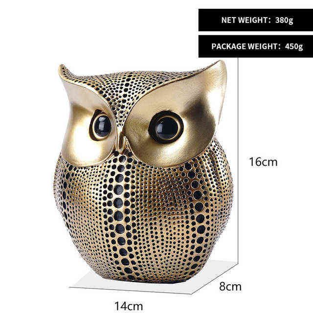 Black Gold Owl