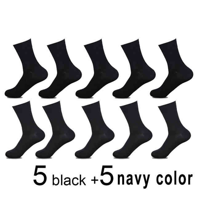 5 schwarz 5 marineblau