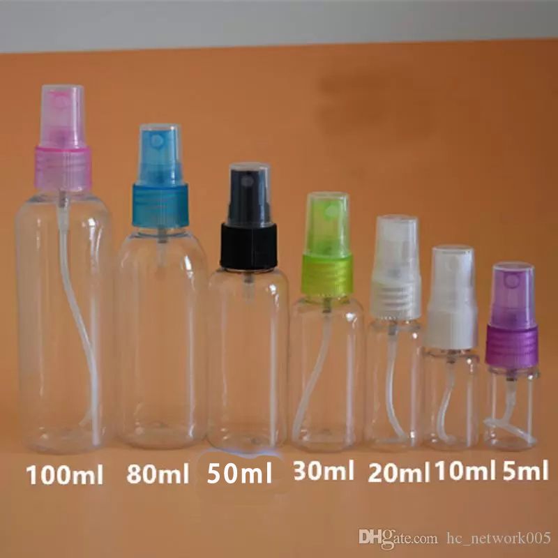 bouteille transparente 100ml