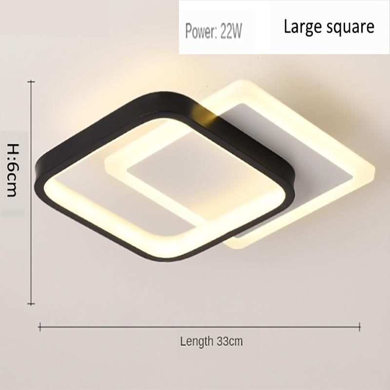 Large square China RC Dimmable
