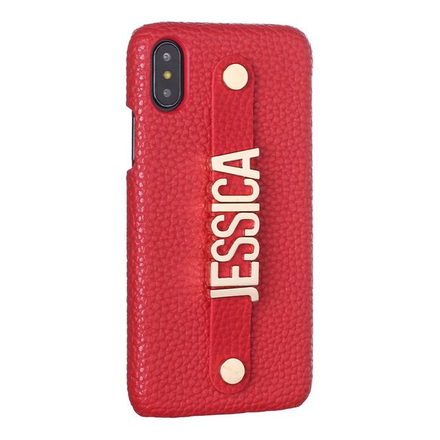 Red Leather Case.