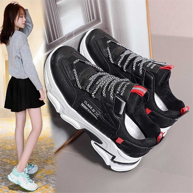 Zapatos Casuales Transpirables Luminosos Para Mujer Zapatos Casuales Transpirables Luminosos Para Mujer