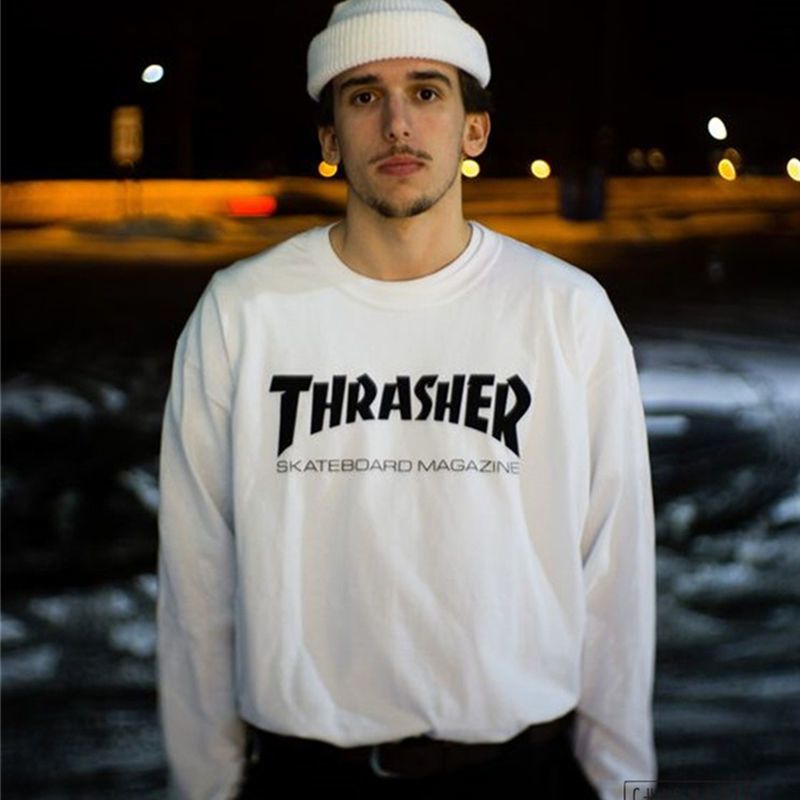 Men And Women Sweatshirt Thrasher 