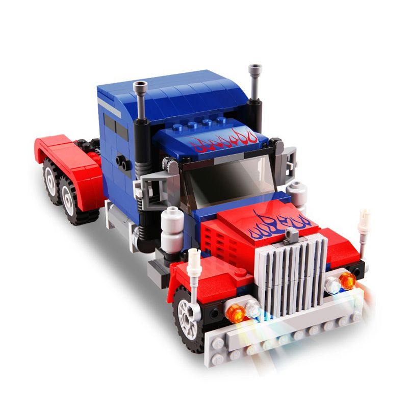 Gudi Transform Series Truck Model Building Blocks boy's Toys DIY 