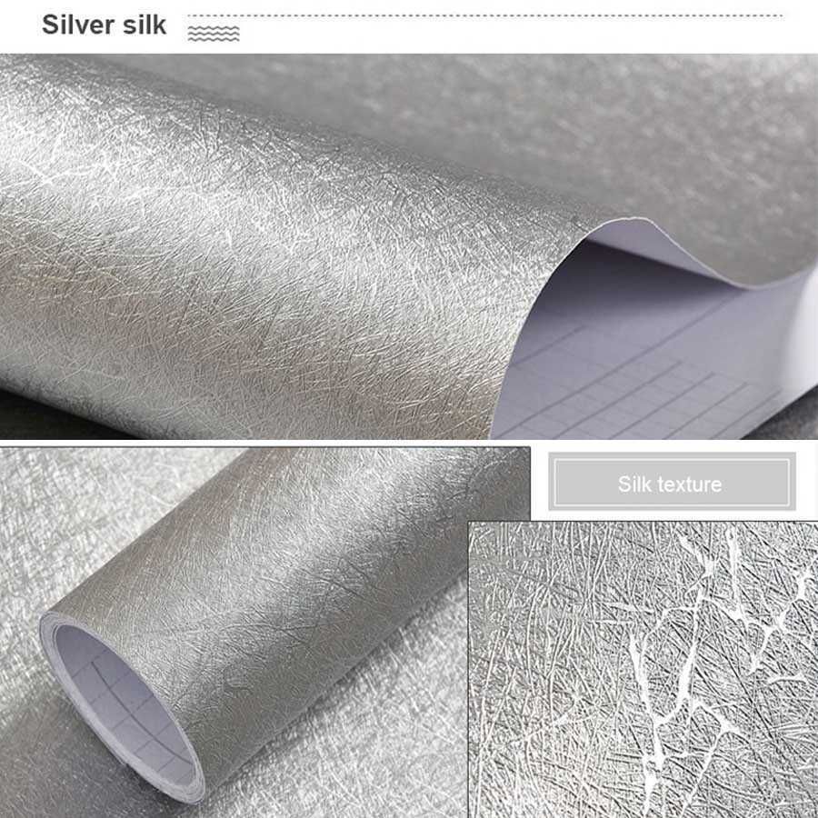 Silk Cinzento de Prata-10m x 40cm