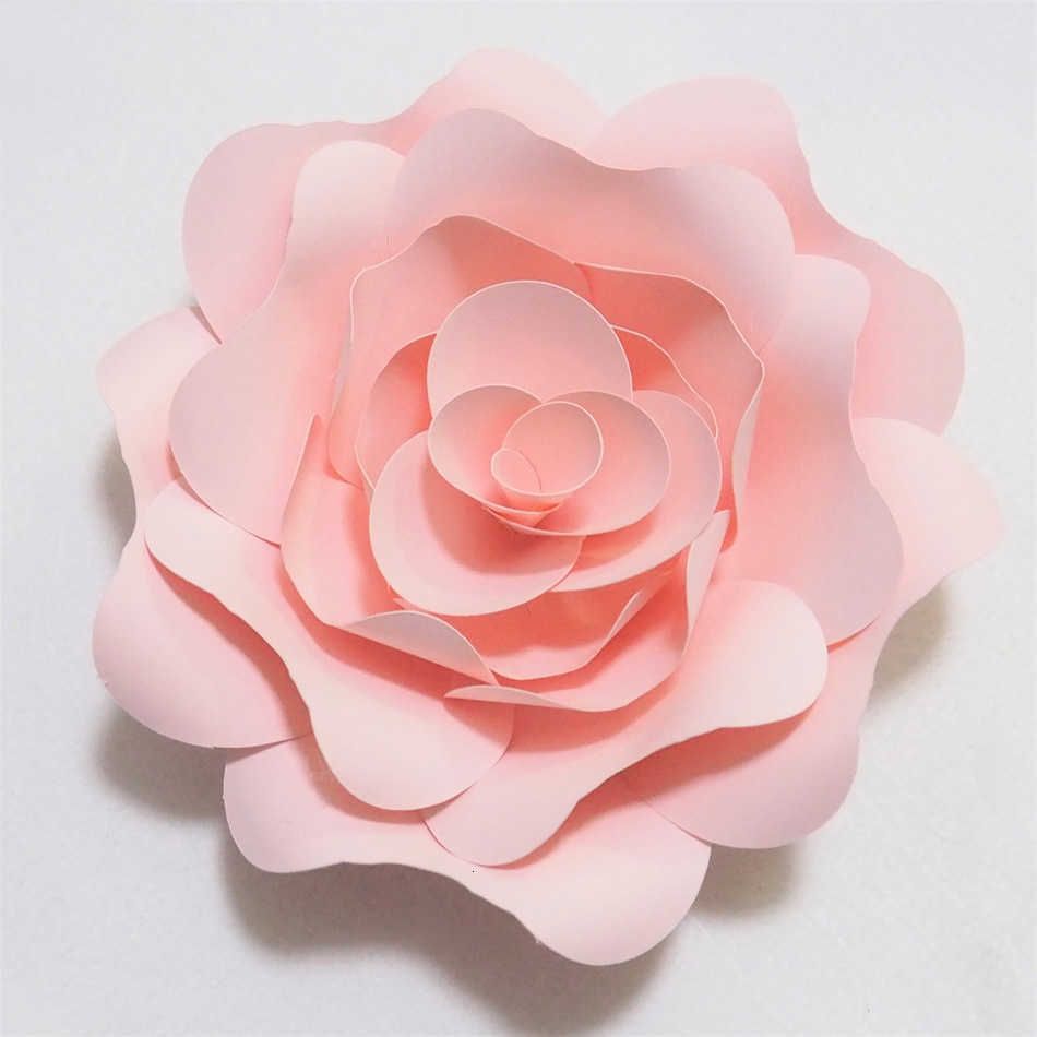 21 Diy Artificial Large Paper Rose Flowers Backdrop 15 50cm Full Kits For Wedding Event Nursery Decor Floral Wall Art Drop Ship T From Hai07 2 81 Dhgate Com