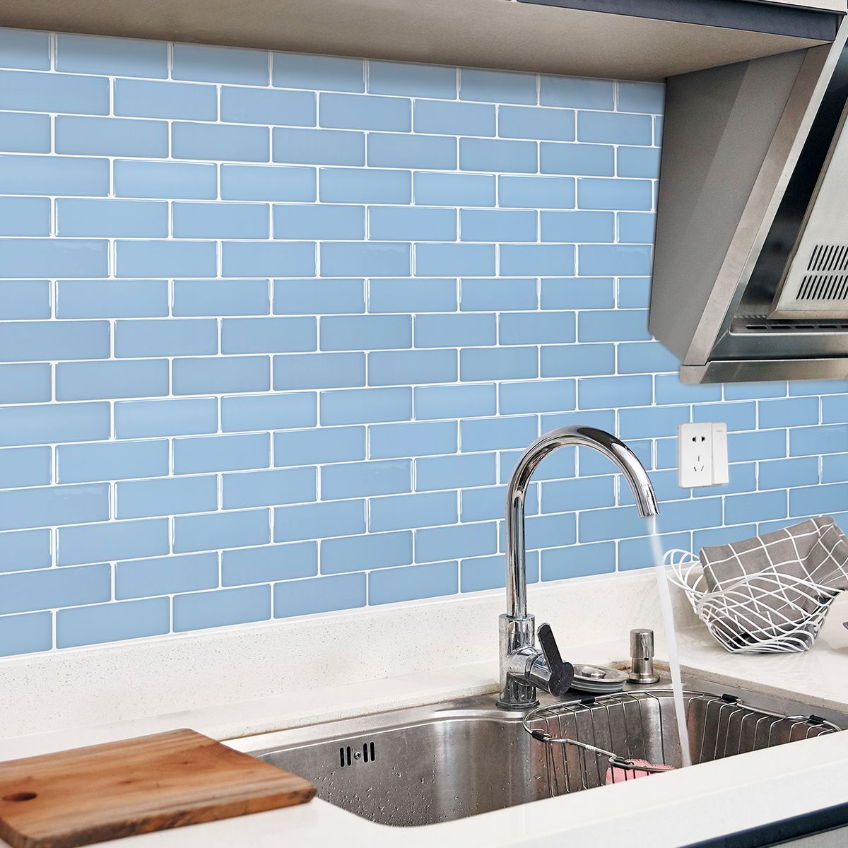 Art3d 30x30cm قشر وعصا باكسبلاش بلاط 3d ملصقات الحائط للمطبخ الحمام غرف نوم الغسيل لامعة الضوء الأزرق خلفيات 10 صفائح Art3d 30x30cm قشر وعصا باكسبلاش بلاط 3d ملصقات الحائط للمطبخ الحمام غرف نوم الغسيل لامعة الضوء الأزرق خلفيات 10 صفائح