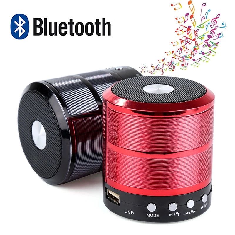 Wireless Bluetooth Portable Speaker Sound Stereo Subwoofer Sound  WS-887 AHS 