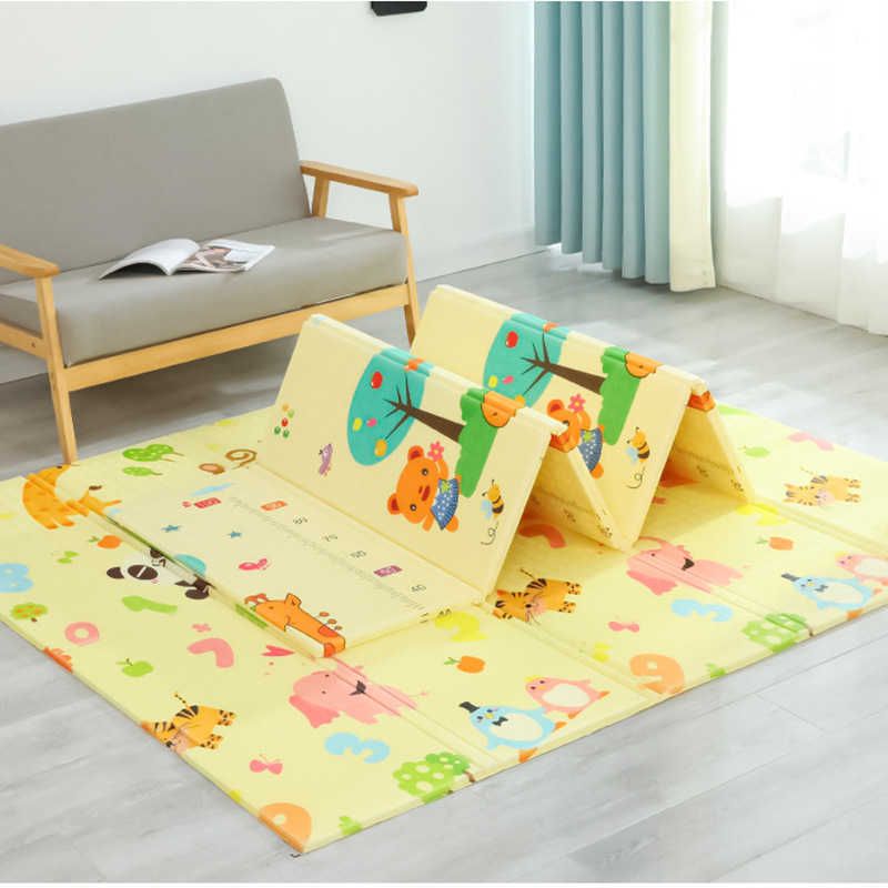 NEW 200x180x1cm Baby Foam Play Mats Playmat Floor Mats Carpet XPE Mats  Floor Crawling Rugs Mat Foldable Baby Mat Gift For Kids
