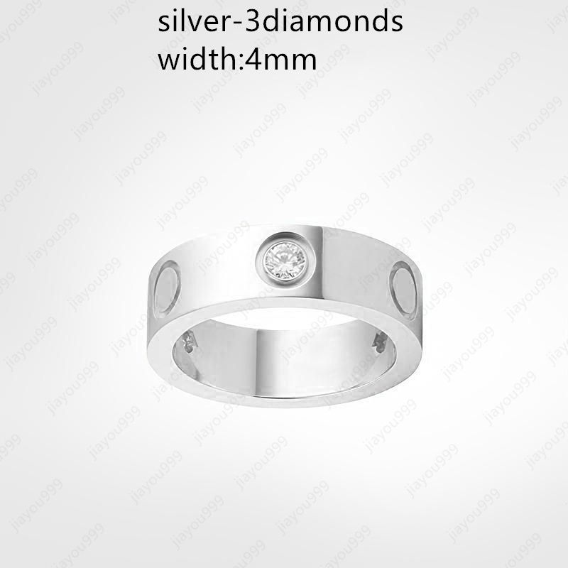 Silverdiamanter (4 mm)