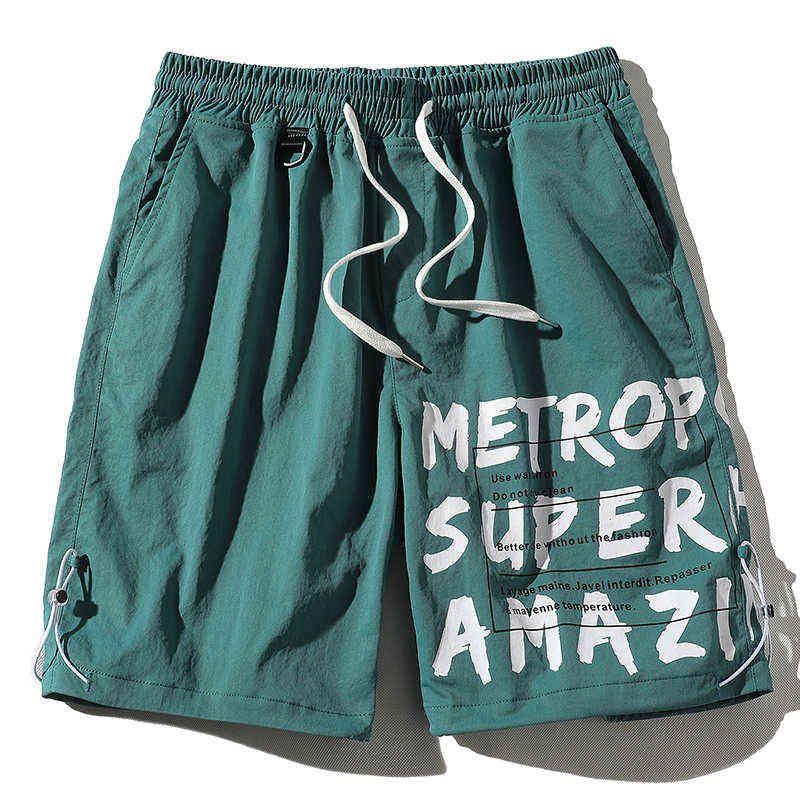 Green Shorts Men 1