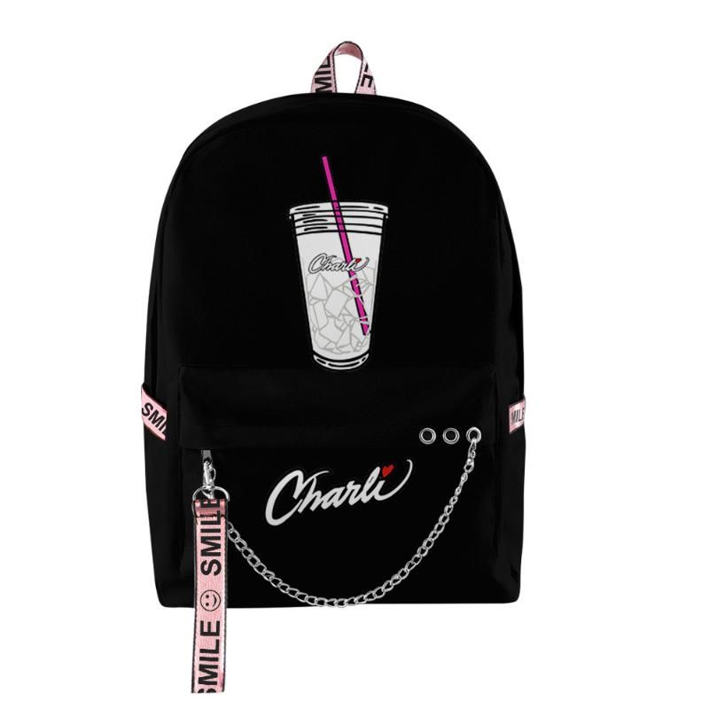 Acquistare Backpack Fashion Charli DAmelio Zaini Borse Kpop Key Catena  Accessori Borsa Ragazzi Ragazze Candy Color Economico | Consegna Veloce E  Qualità | It.Dhgate