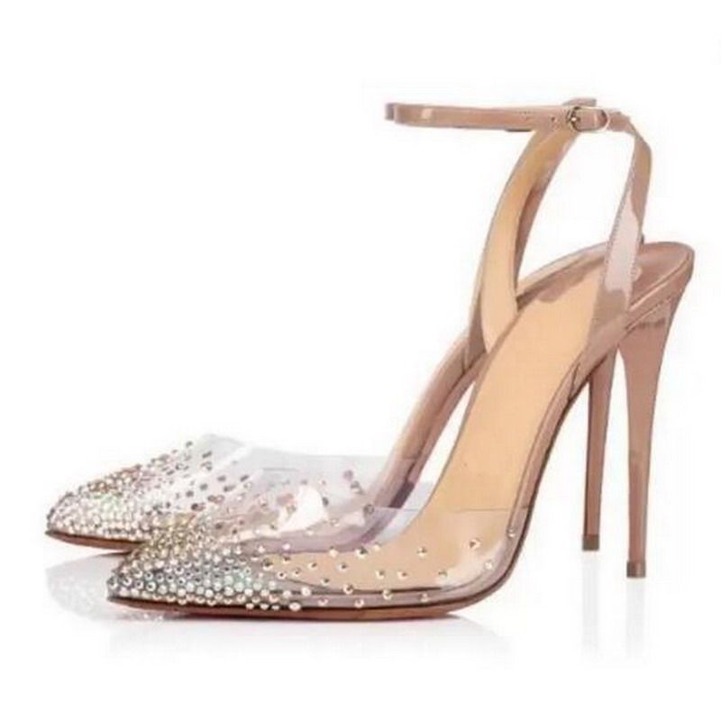Wedding Marry Dress Shoes Nude Color 