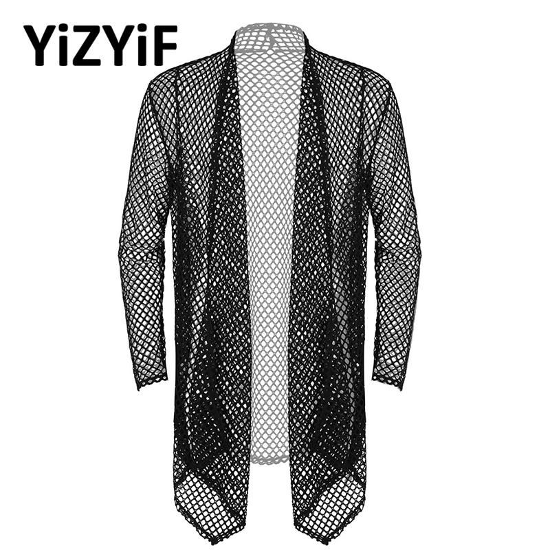 fishnet cardigan