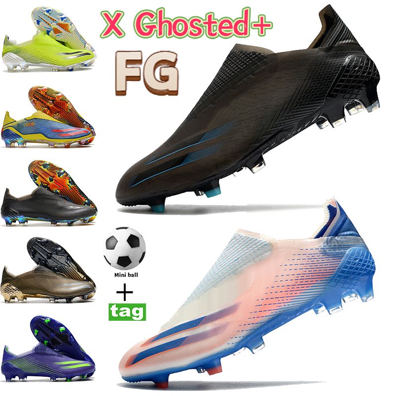Compra 2022 Moda X Ghosted + FG Mens Soccer Class Shoes Botines Negro Azul  Pink Light Grey Deep Brown Volt Football Sneakers Entrenadores Barato |  Entrega Rápida Y Calidad | Es.Dhgate