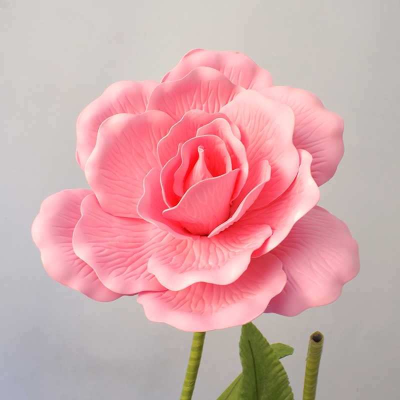 Pink Flower Head-40cm