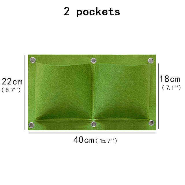緑色の2ポケット