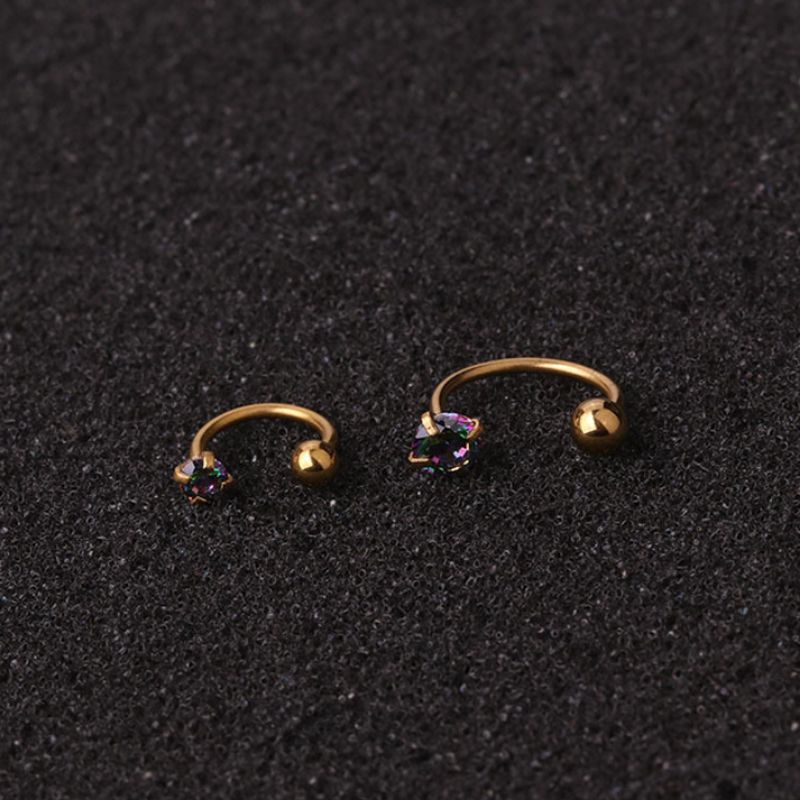 Gold colorful 6mm