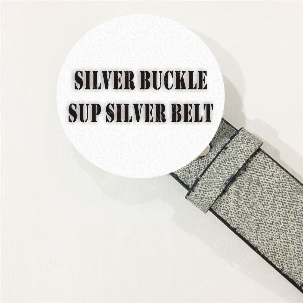 #08 silver buckle SUPsilver belt