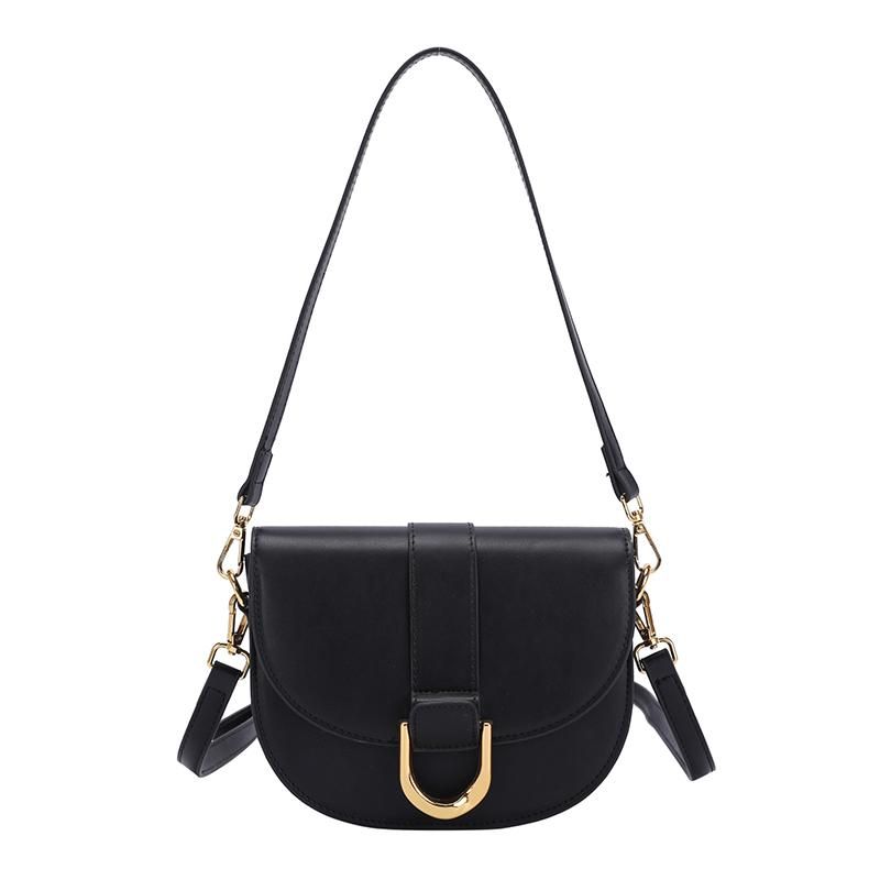 black shoulder bag