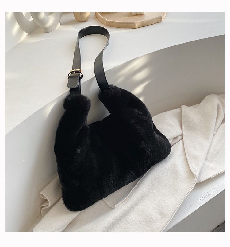 Compra Bolsas De Piel Sintética Para Mujeres Bolso Blanco Invierno Bolso De  Hombro De Peluche Suave De Invierno Moda Bolsa De Asas Femenina Barato |  Entrega Rápida Y Calidad | Es.Dhgate