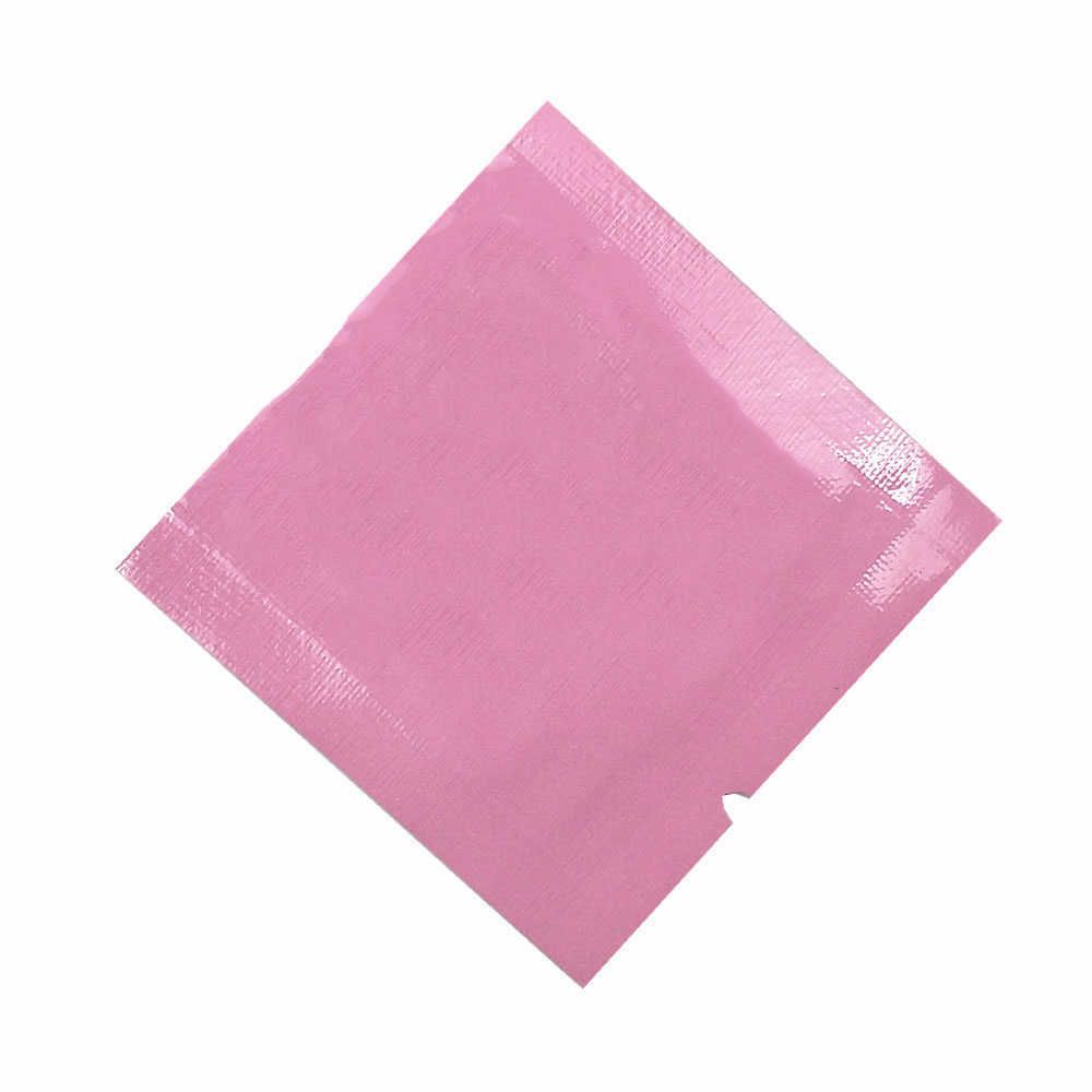 Glanzend roze-4.5x4.5cm