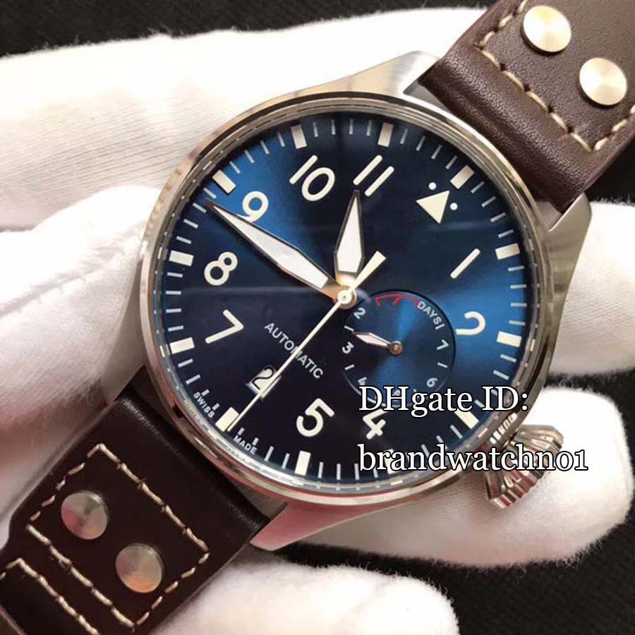 Acquistare 2021 Nuovo Orologio Da Polso Di Lusso Di Alta Qualità Grande  Pilota Midnight 4 Quadrante Colore Orologio Da Uomo Automatico Orologio Da  Uomo 46mm Mens Orologi Orologi Economico | Consegna Veloce