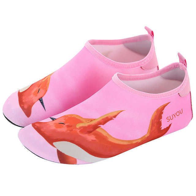 Красная акула розовый