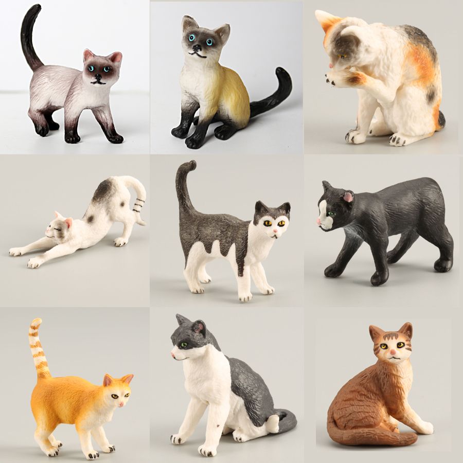 Cat Figures Toy 